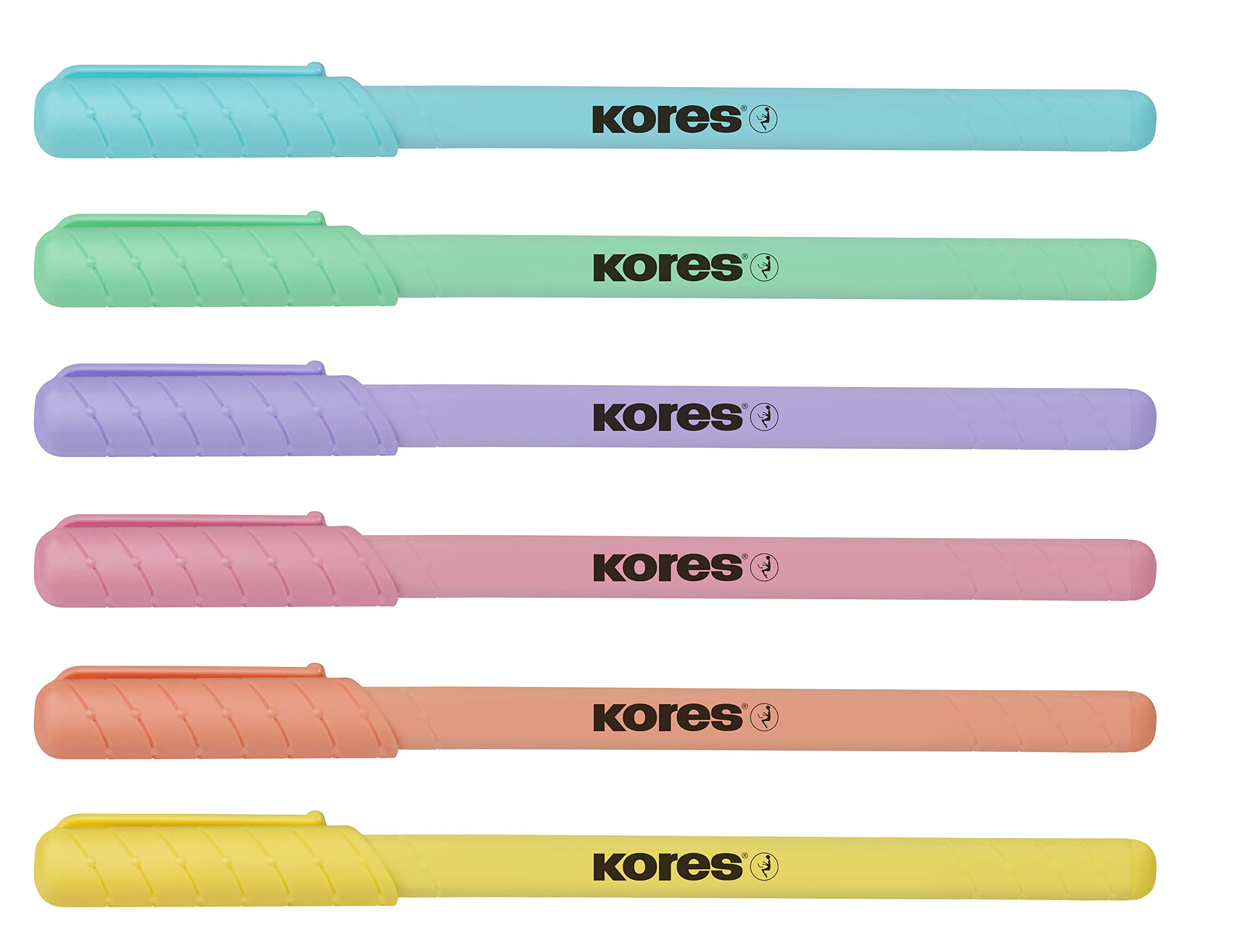 kores-k0r-m-kugelschreiber-pastell-1mm-6-st-ck-blau image 4