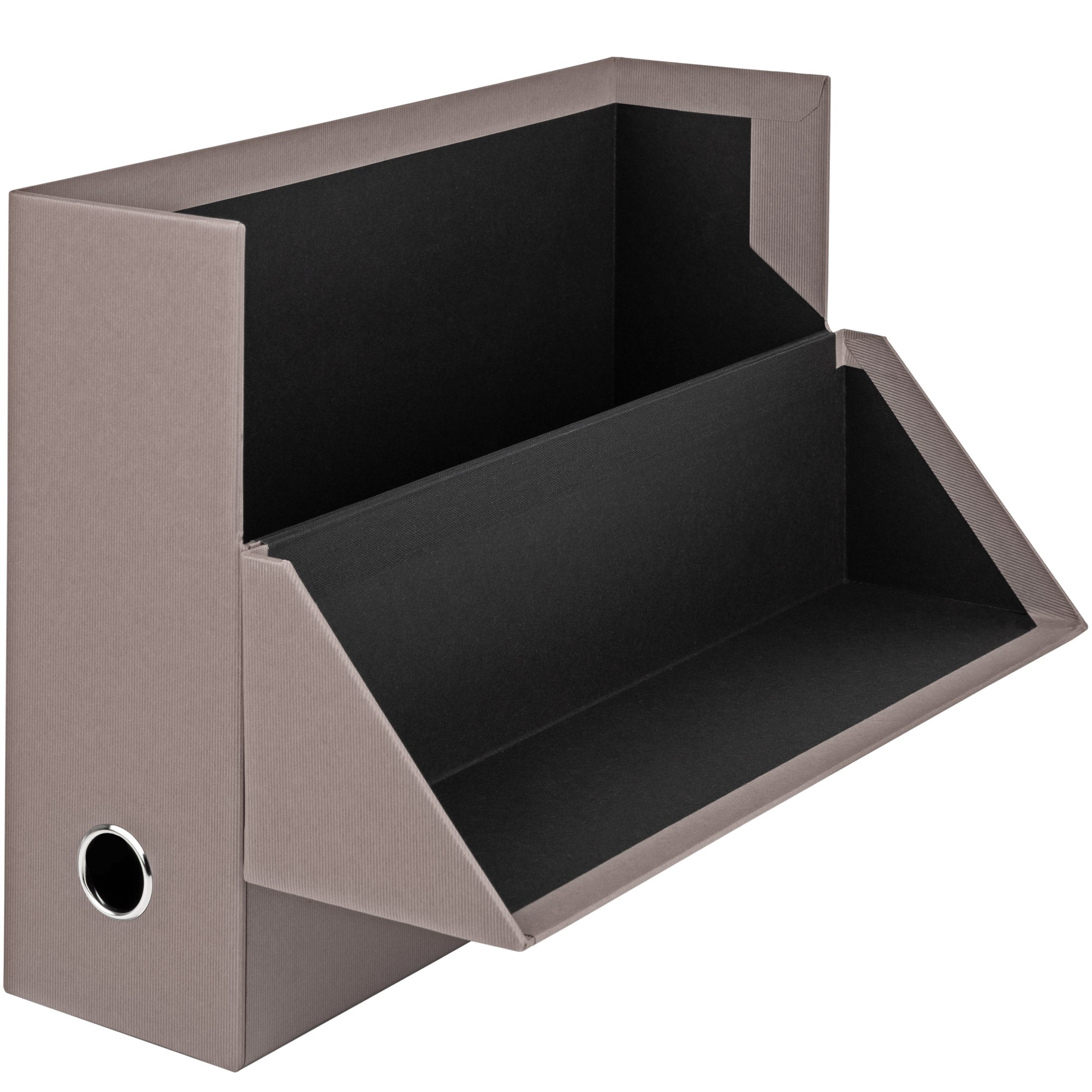 r-ssler-s-o-h-o-archivbox-a4-800-blatt-taupe-klappbox image 2