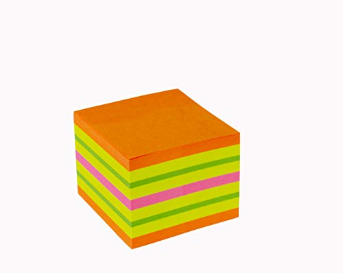 kores-haftnotizen-w-rfel-50x50-mm-neon-5-farbig-repositionierbar image 6