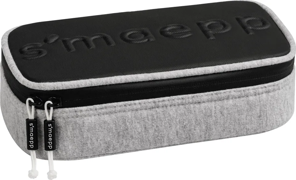 brunnen-schlamperm-ppchen-s-maepp-xl-grey-hellgrau-schwarz-federm-ppchen-mit-1-k image 1