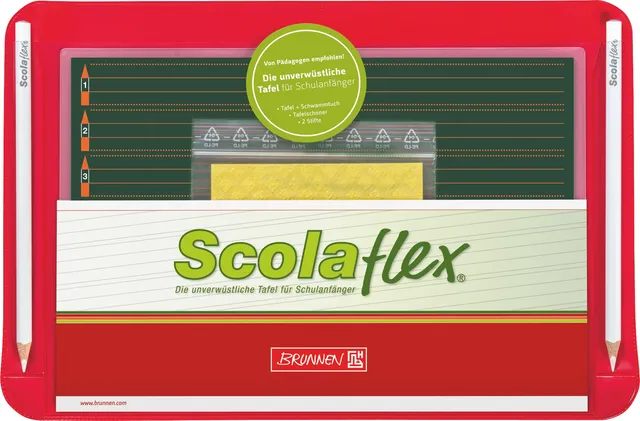 brunnen-scolaflex-tafel-set-a0-sch-lertafel-26-5-x-18-cm-mehrfarbig image 1