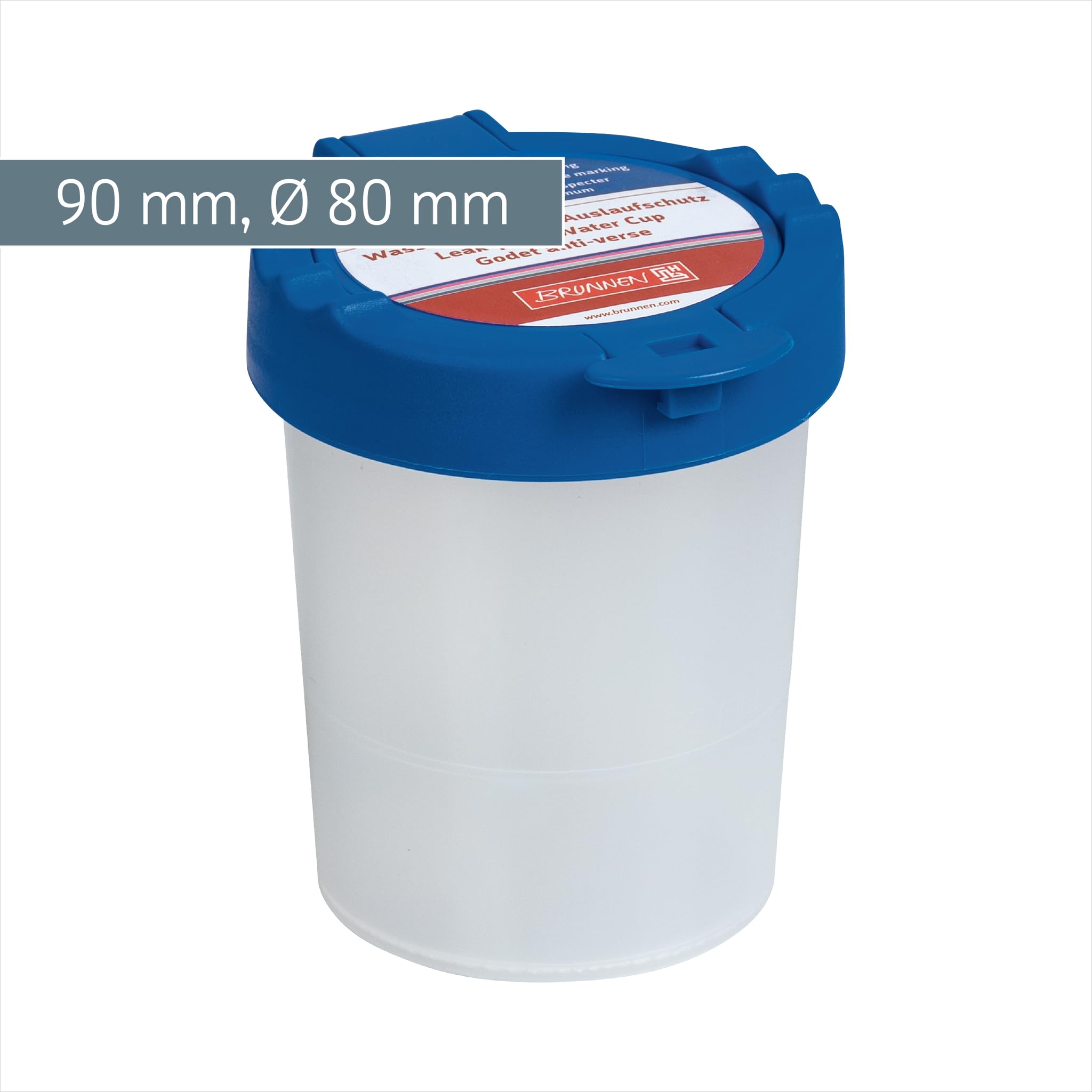 brunnen-wasserbecher-mit-deckel-blau-80-mm image 2