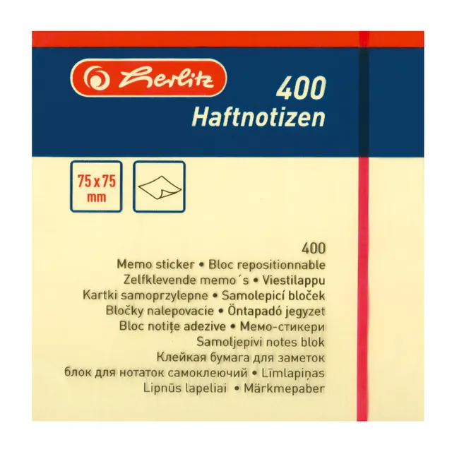 herlitz-haftnotizblock-400-blatt-75-x-75-mm-hellgelb image 1