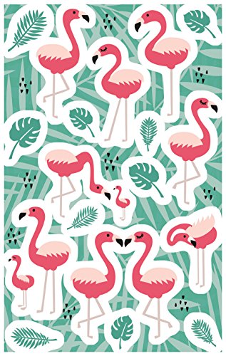 avery-zweckform-57043-z-design-deko-sticker-flamingo-bl-tter-36-st-ck image 4