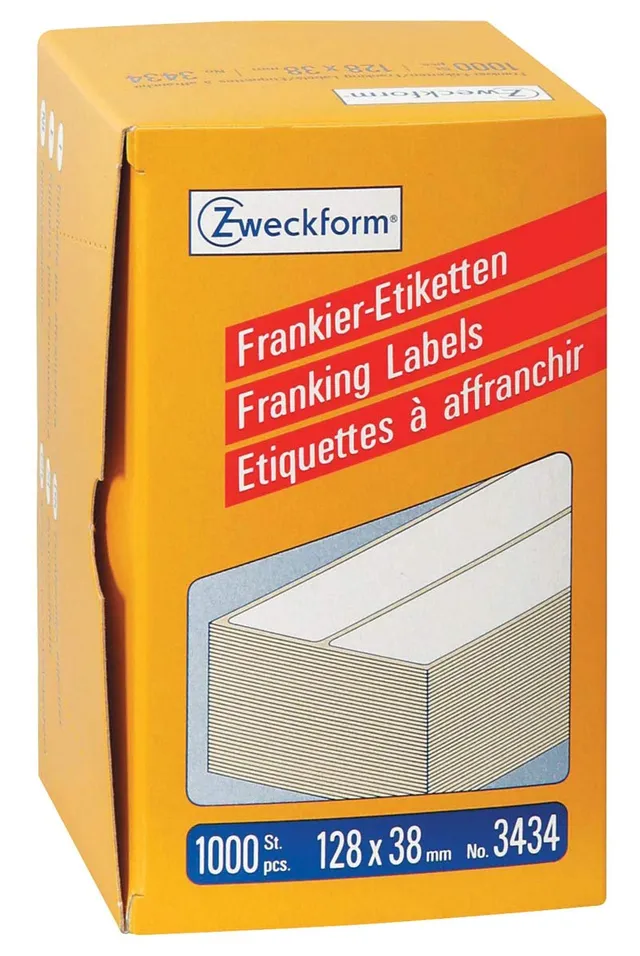 avery-zweckform-3434-frankier-etiketten-128x38-mm-1-000-etiketten-wei image 1