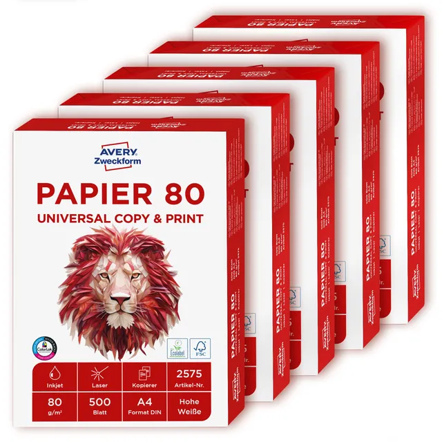 avery-zweckform-2575-drucker-kopierpapier-din-a4-80-g-m-2-500-blatt-wei image 1