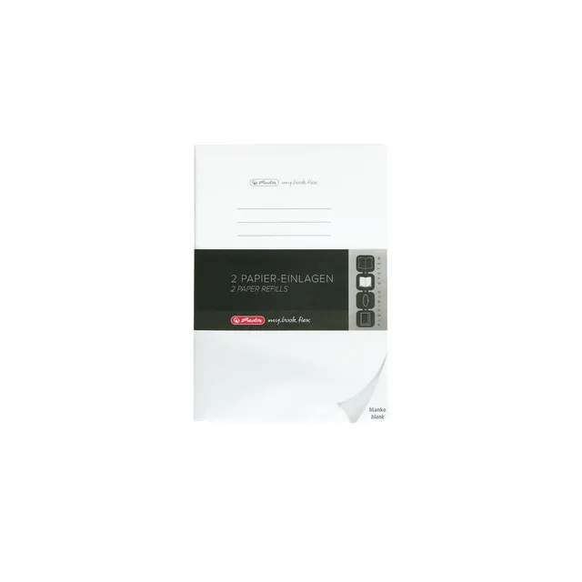 herlitz-refill-f-r-notizheft-flex-a5-blanko-wei-2-x-40-blatt image 1