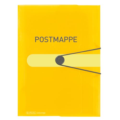 herlitz-pp-gummizugmappe-postmappe-a4-transparent-gelb-3-st-ck image 3