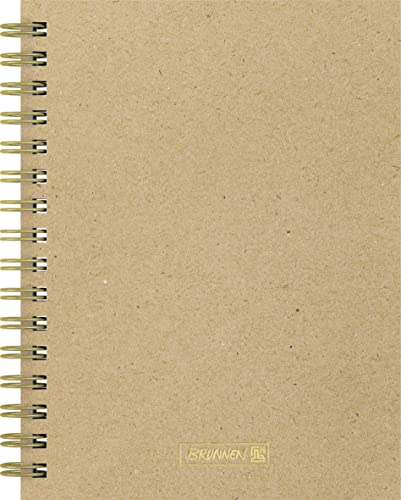 brunnen-notizbuch-wire-natural-a5-dotted-96-blatt image 2