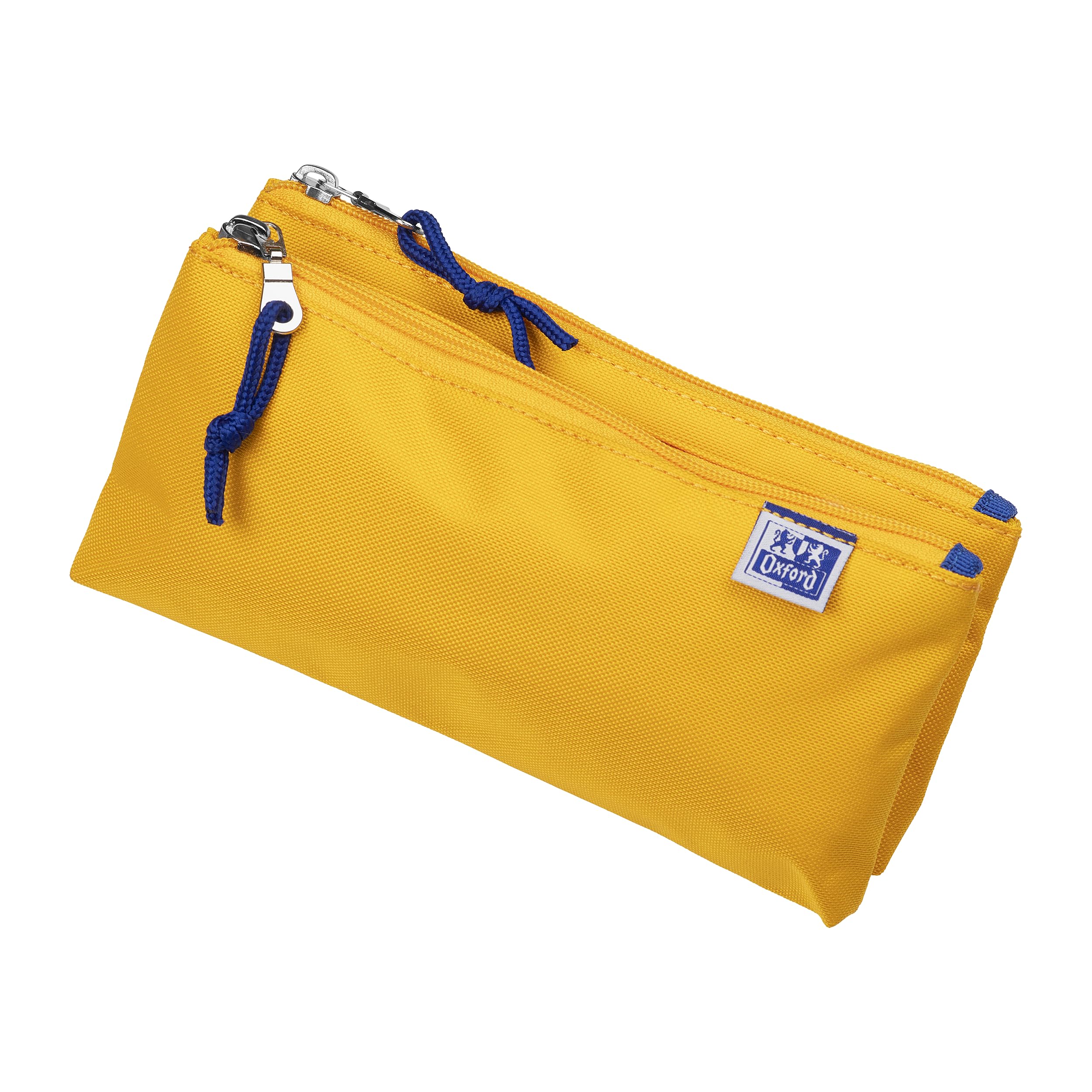 oxford-federm-ppchen-doppel-fach-2-taschen-gelb-22x8x10cm image 1