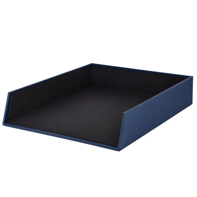 r-ssler-s-o-h-o-ablagekorb-briefablage-a4-navy-blau-stapelbar image 1