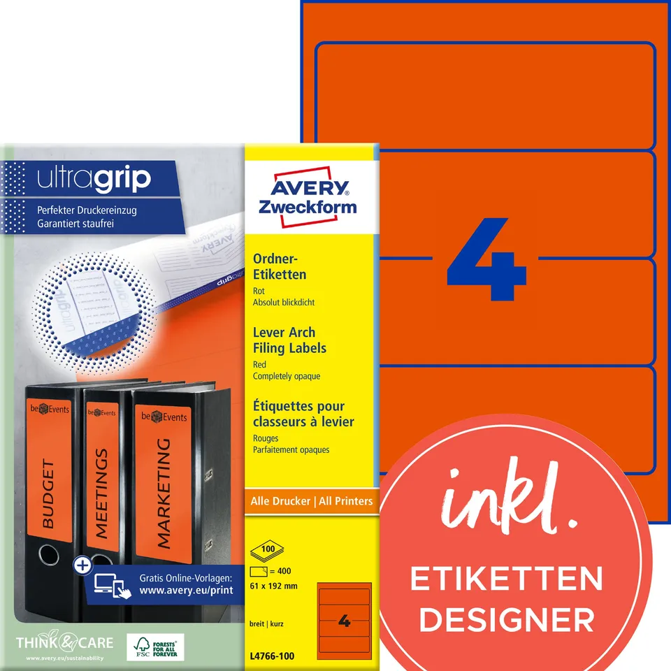 avery-zweckform-l4766-100-ordnerr-cken-etiketten-rot-61x192mm-400-st-ck image 1