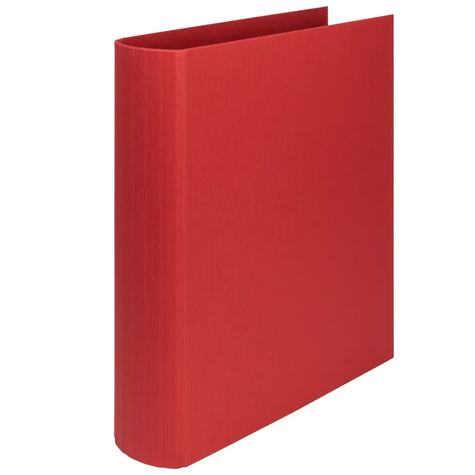 r-ssler-s-o-h-o-ringbuchordner-breit-a4-5-cm-4-ring-rot image 1