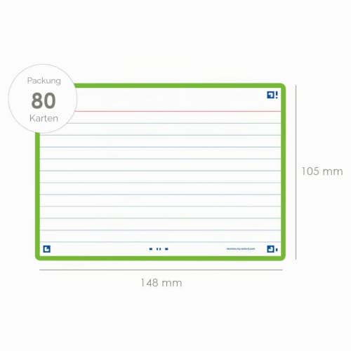 oxford-flash-2-0-karteikarten-a6-liniert-gr-n-105x148mm-80-st-ck image 8