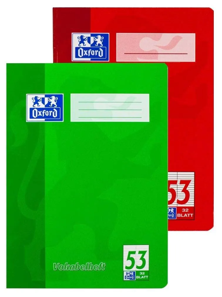 oxford-vokabelheft-a4-2-spalten-32-blatt-hefth-lle-a4-10er-25er-pack image 1