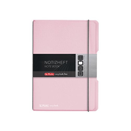 herlitz-my-book-notizheft-a5-liniert-40-blatt-rose-mit-gummi image 4