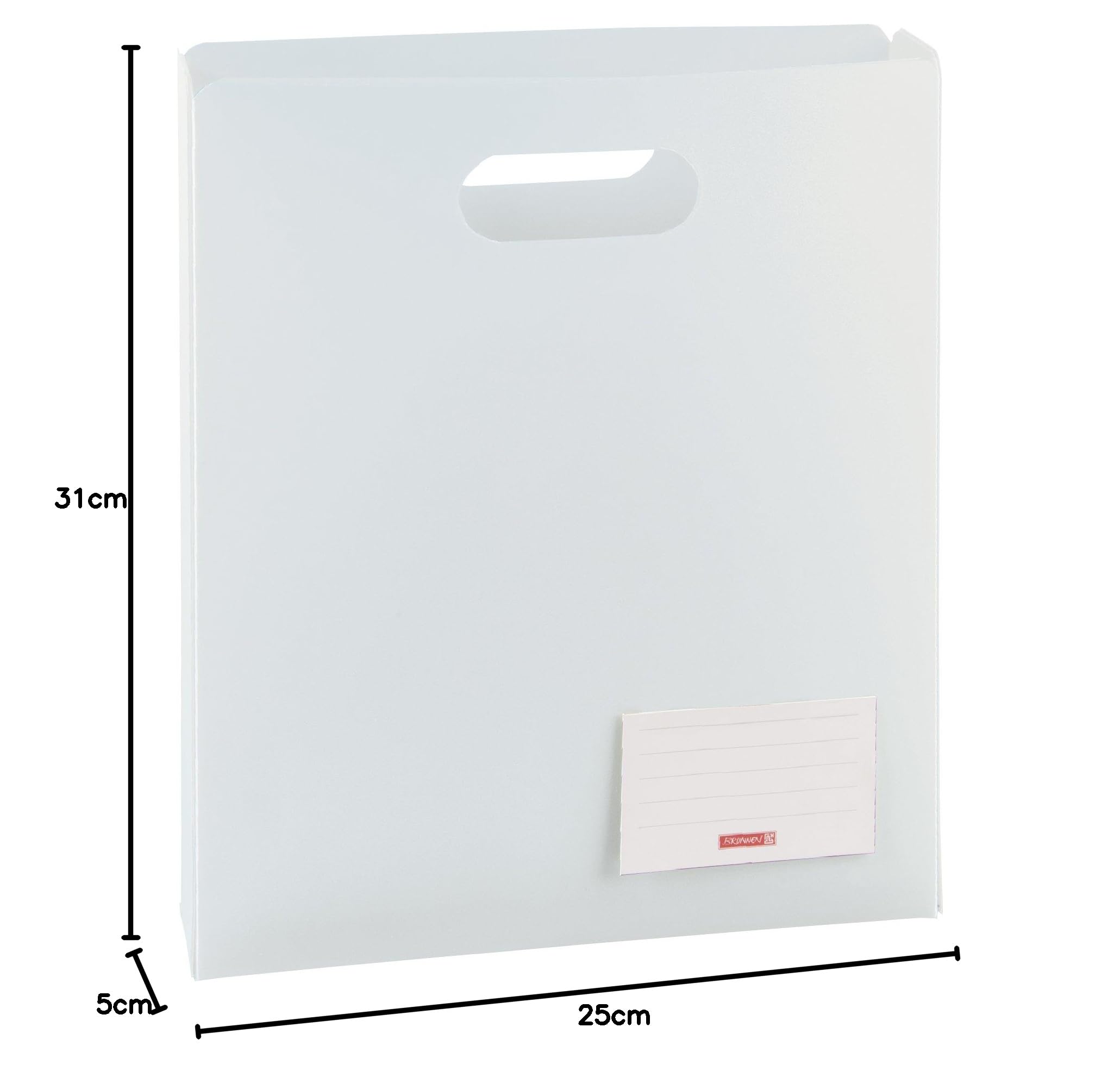 brunnen-heftbox-a4-offen-fact-pp-arctic-transparent-wei image 4