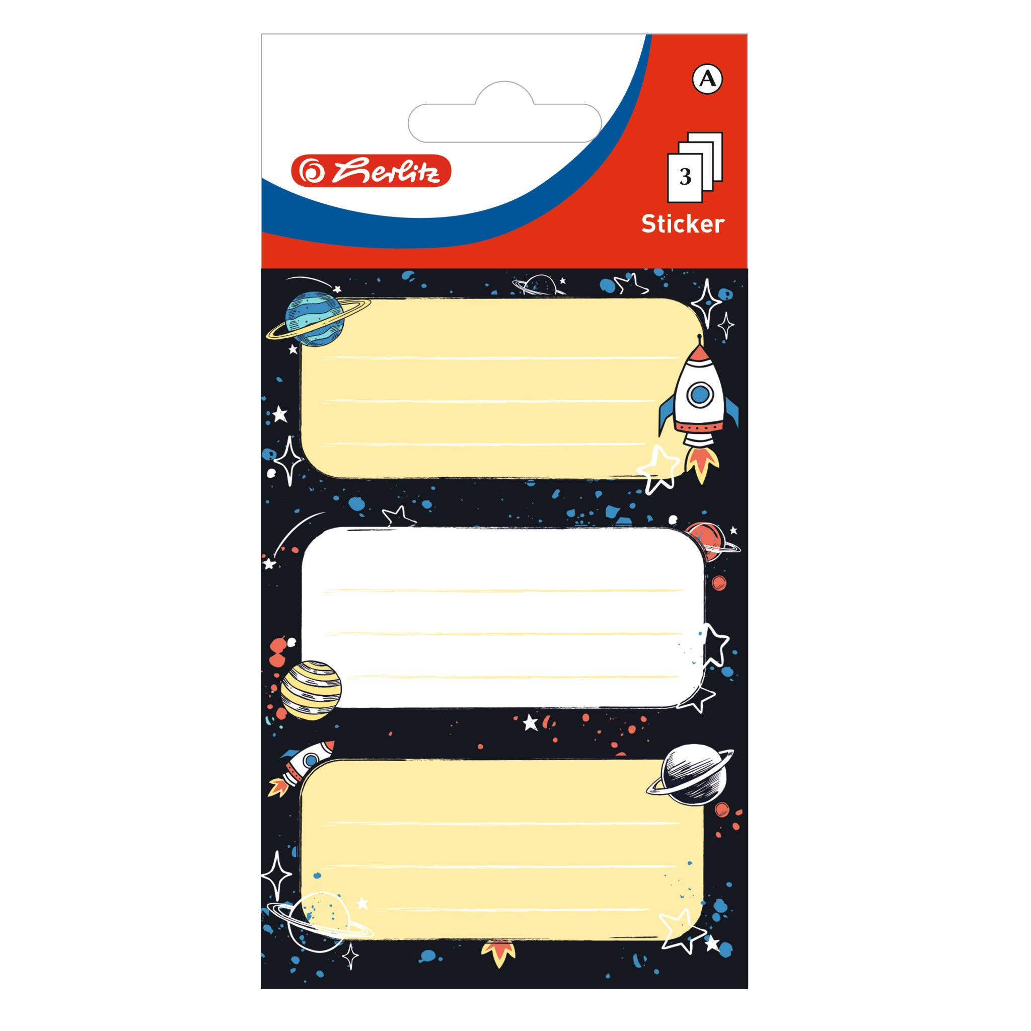 herlitz-buchetiketten-selbstklebend-motiv-space-9-st-ck image 2