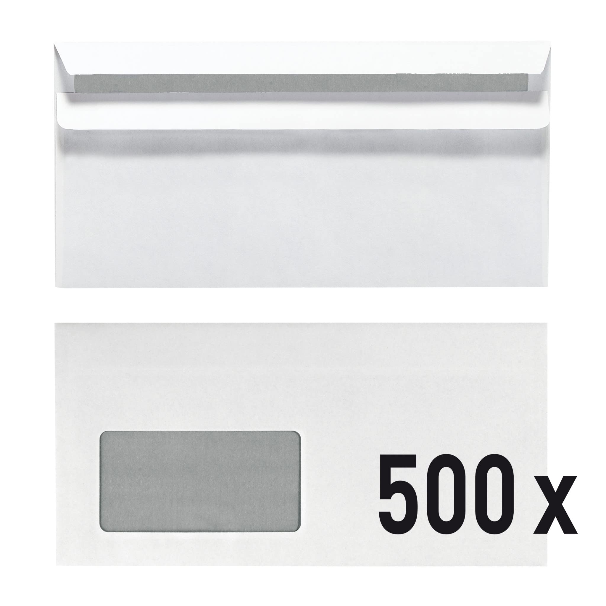 herlitz-briefumschlag-din-lang-mit-fenster-selbstklebend-wei-500-st-ck image 2