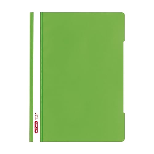 herlitz-schnellhefter-quality-a4-kunststoff-hellgr-n-10-st-ck image 3