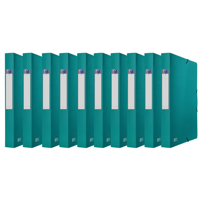 oxford-urban-sammelbox-a4-4-cm-kunststoff-mit-eckspannergummis-schwarz-10-st-ck image 1