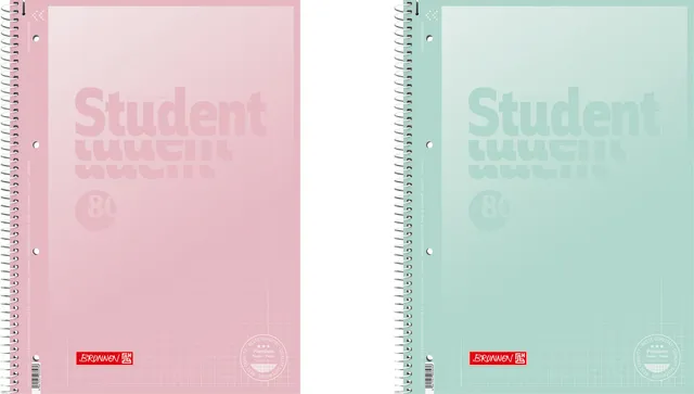 brunnen-collegeblock-premium-student-pastell-a4 image 1