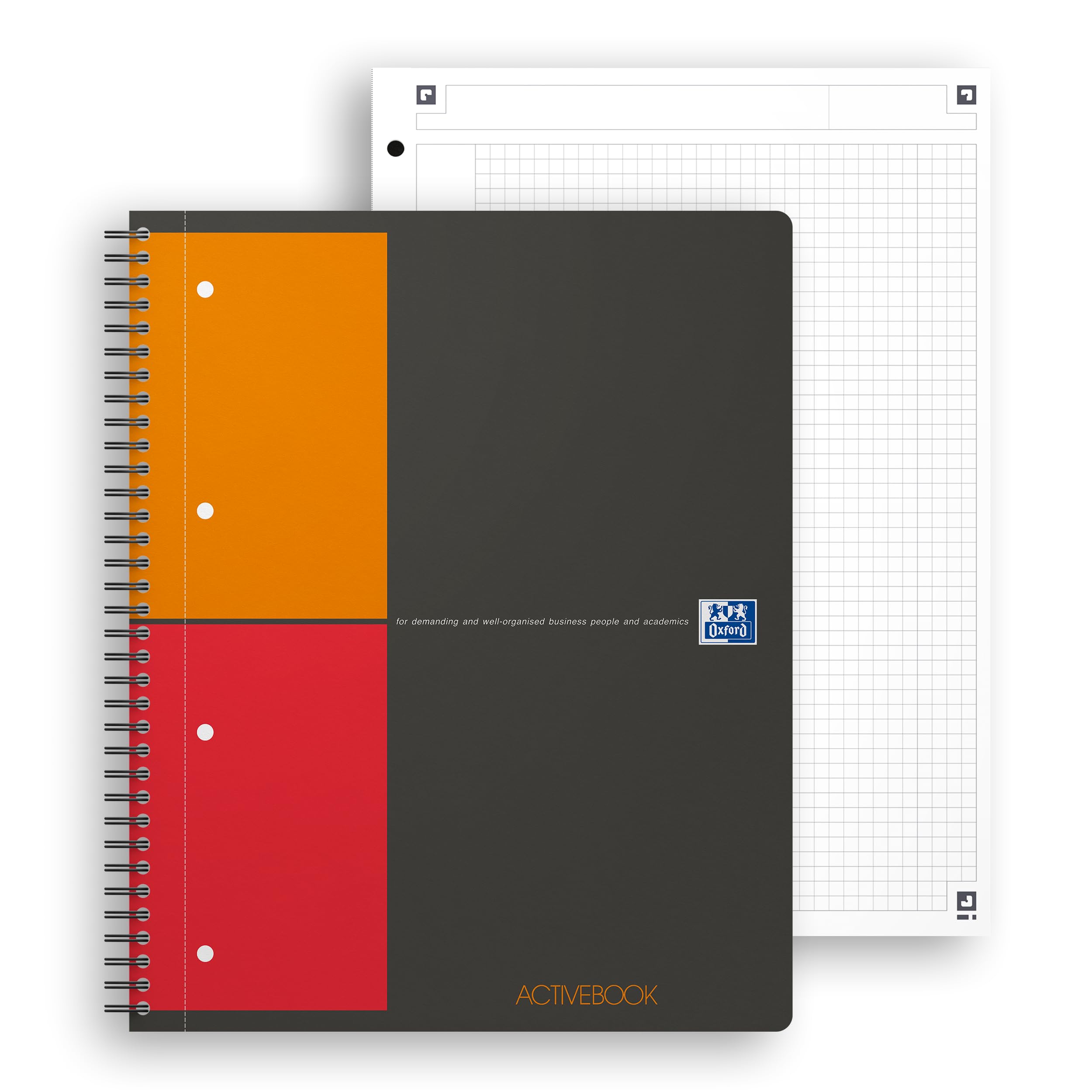oxford-activebook-international-a4-kariert-160-seiten-mit-register-und-dokumente image 2