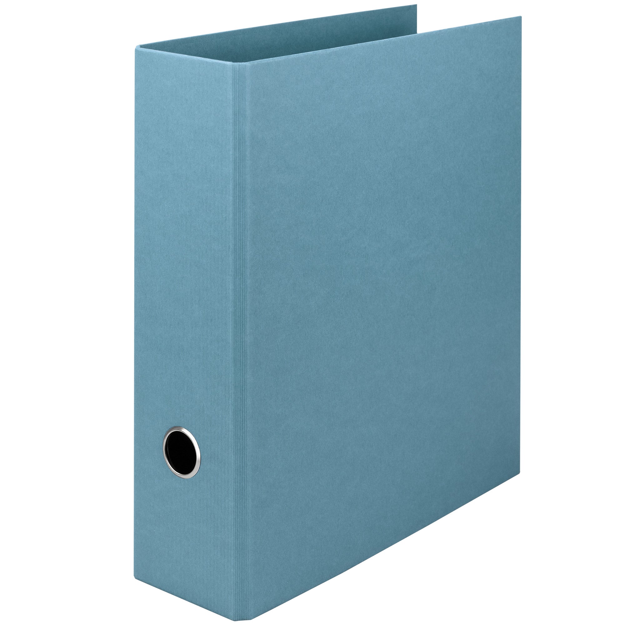 r-ssler-s-o-h-o-ordner-breit-a4-8-5cm-denim-blau-mit-rippenpr-gung image 1