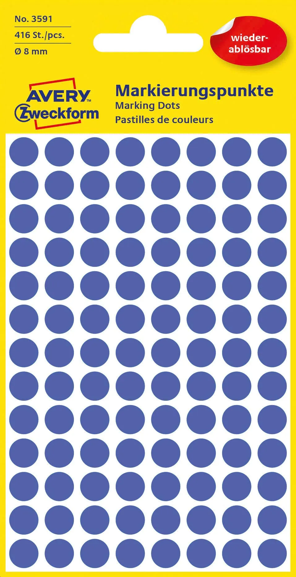 avery-zweckform-3591-markierungspunkte-8mm-416-st-ck-blau image 1