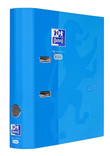oxford-touch-ordner-a4-8-cm-r-cken-soft-touch-abgerundeter-r-cken-blau image 7