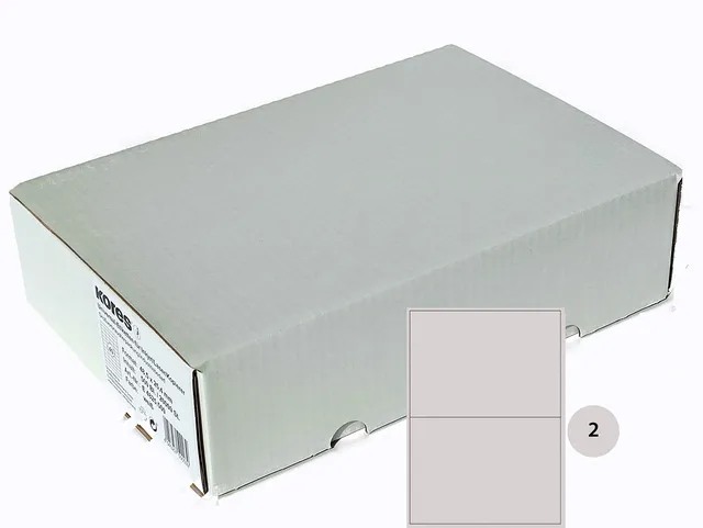 kores-universal-etiketten-210-x-148-5-mm-selbstklebende-etiketten-wei-500-blatt image 1