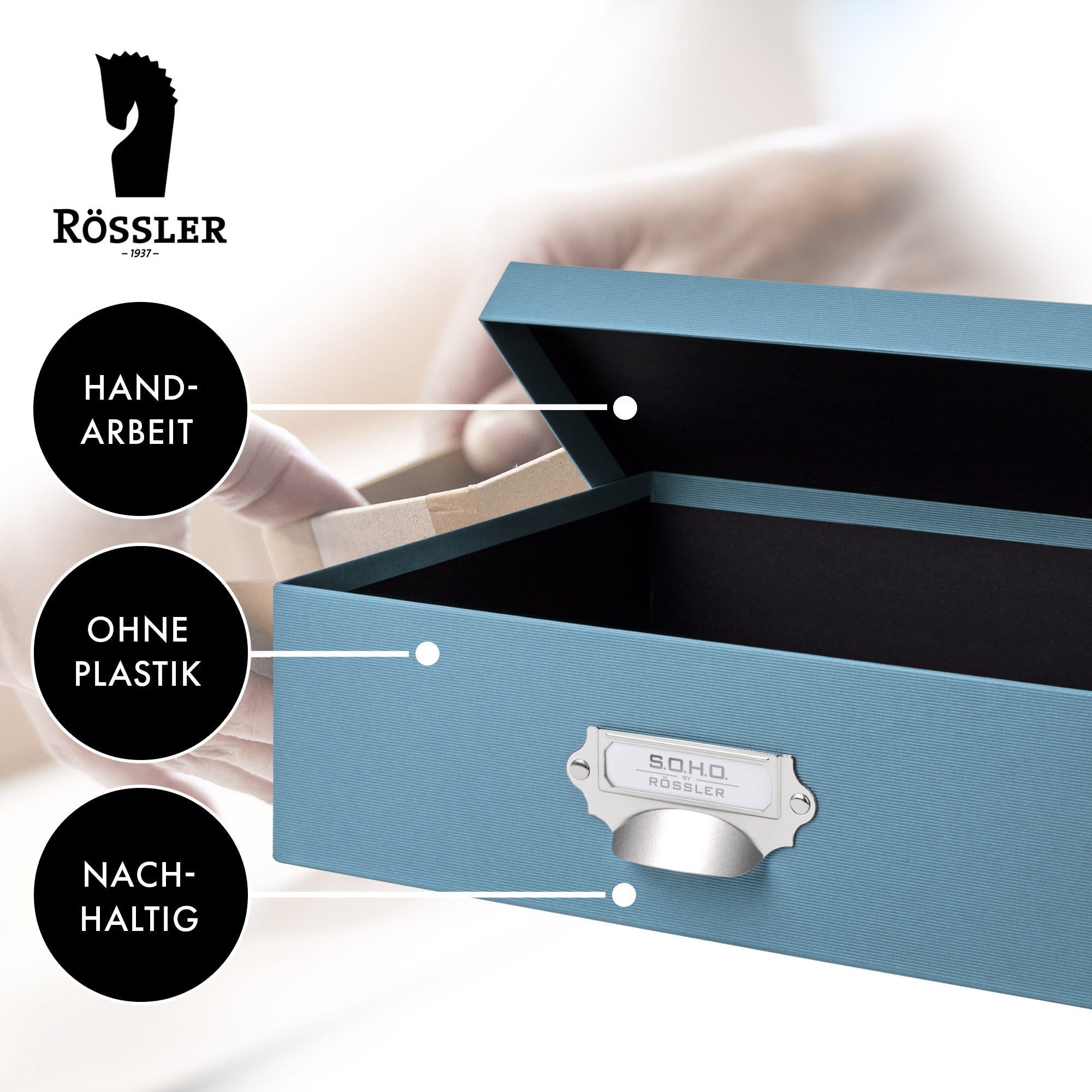 r-ssler-s-o-h-o-aufbewahrungsbox-mit-deckel-a4-denim-blau image 4