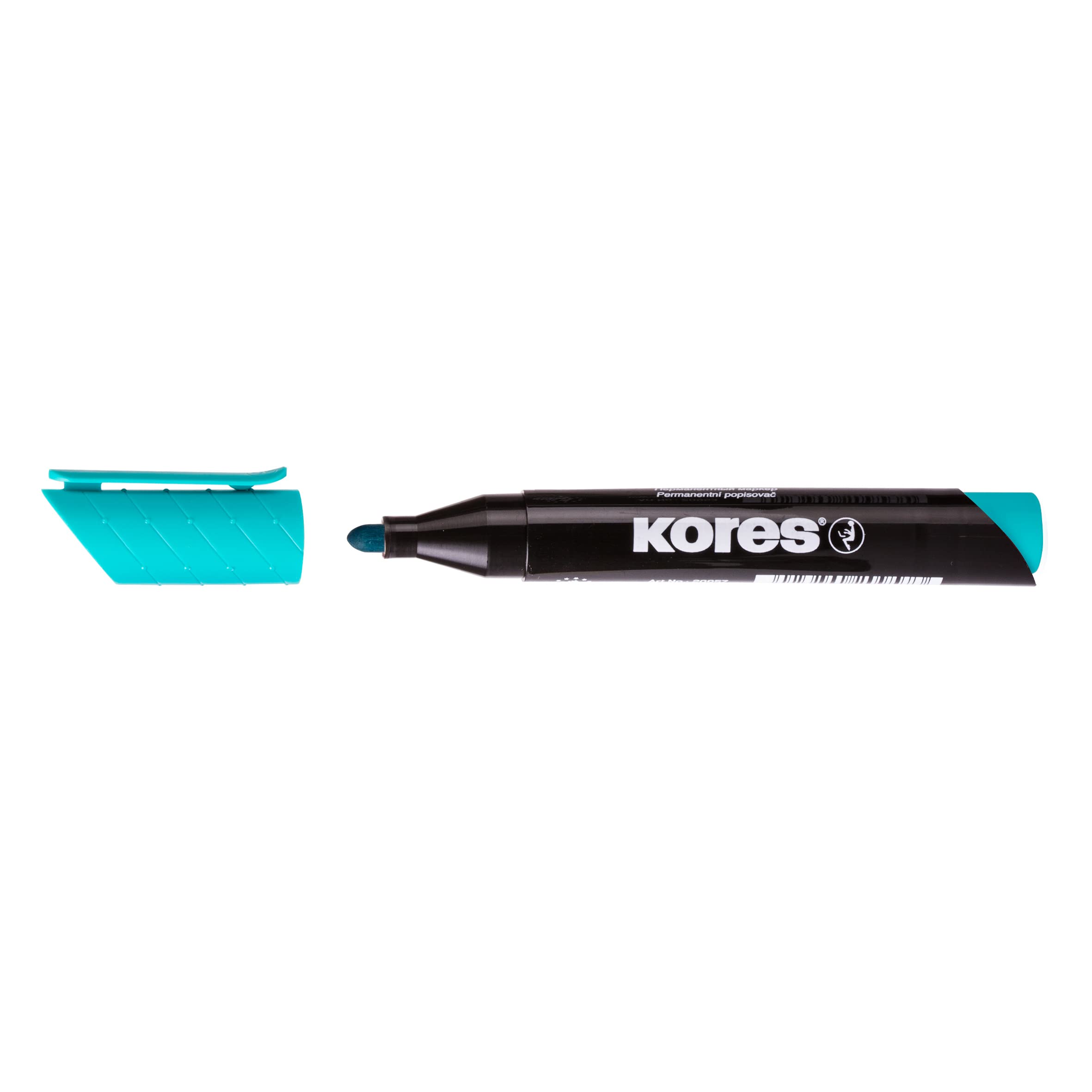 kores-k-marker-xp1-permanentmarker-rundspitze-t-rkis-12-st-ck image 2