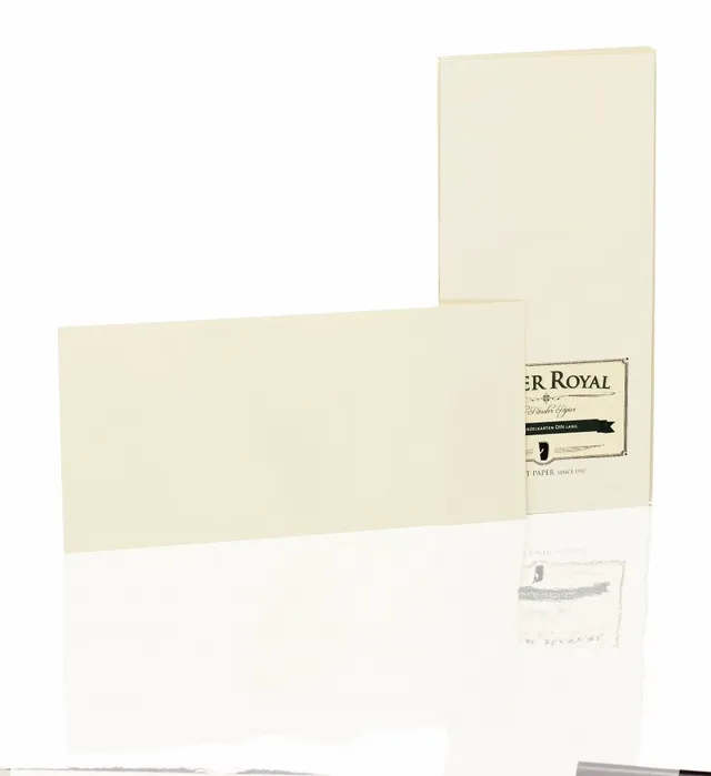 r-ssler-karte-gerippt-din-lang-20-st-ck-creme image 1
