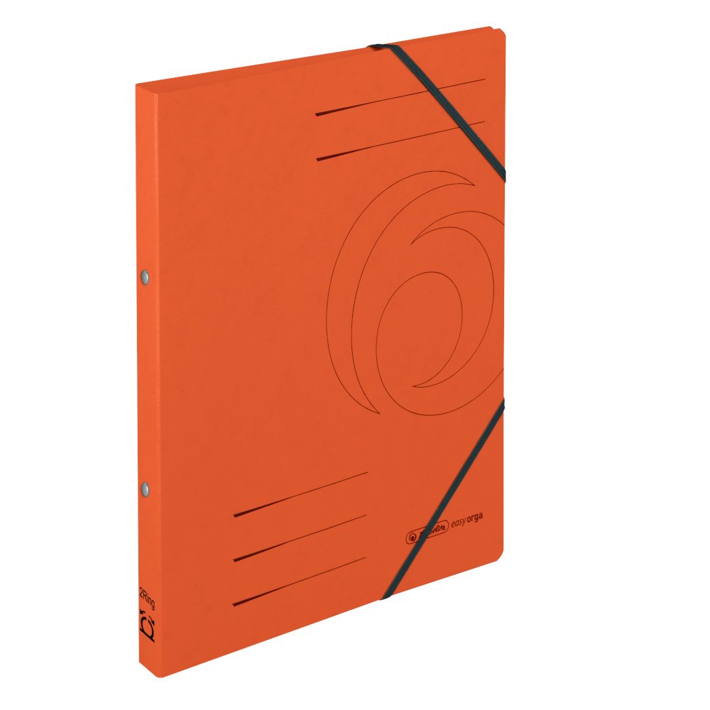 herlitz-quality-ringhefter-a4-orange-25-mm-2-ring-mechanik-5-st-ck image 1