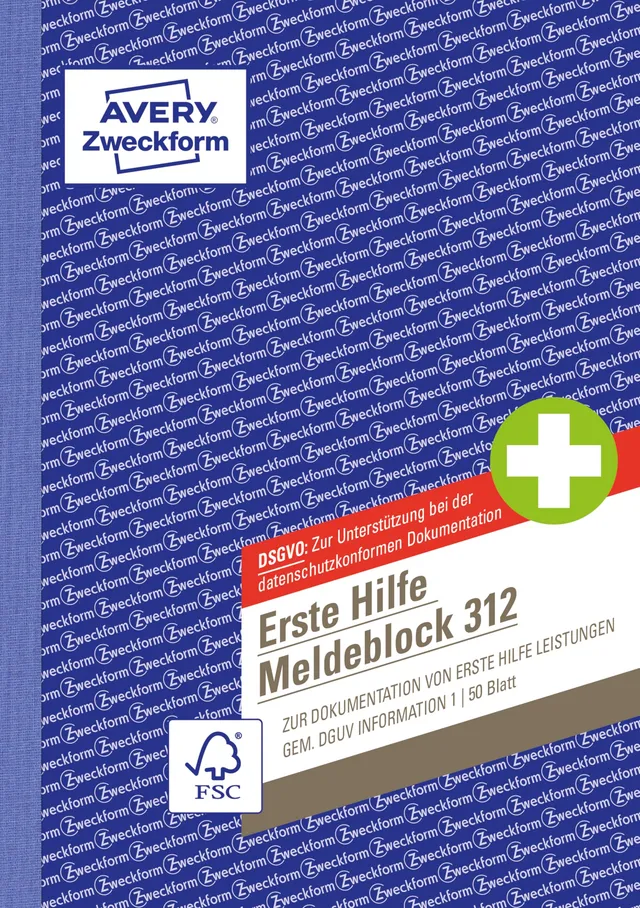 avery-zweckform-312-erste-hilfe-meldeblock-a5-50-originale-nach-dguv image 1