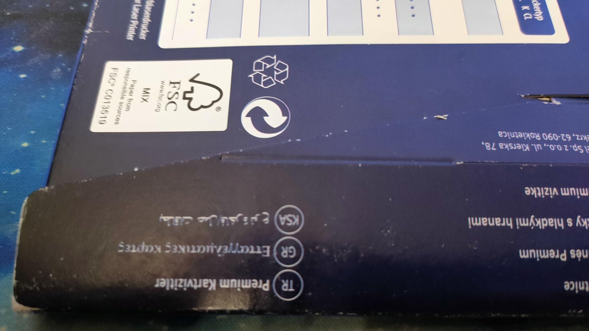 Papier top, Druck braucht Geduld