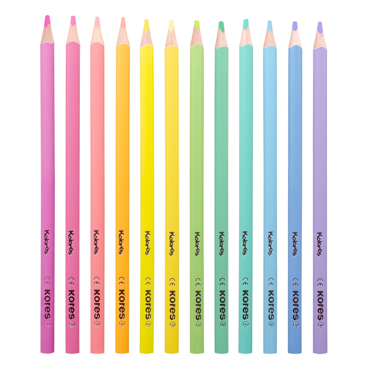 kores-kolores-pastel-buntstifte-12er-set-pastellfarben-dreikant image 2