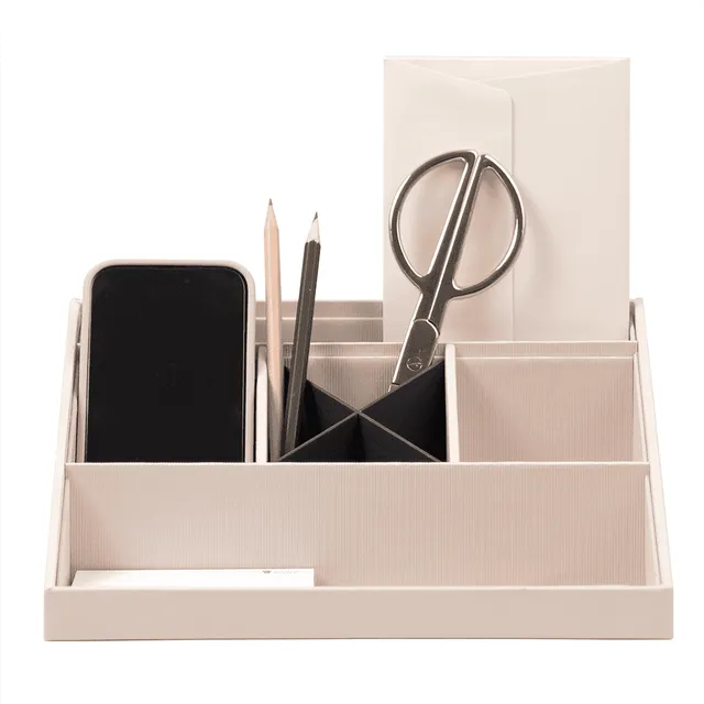 r-ssler-s-o-h-o-schreibtisch-organizer-mit-5-f-chern-powder image 1