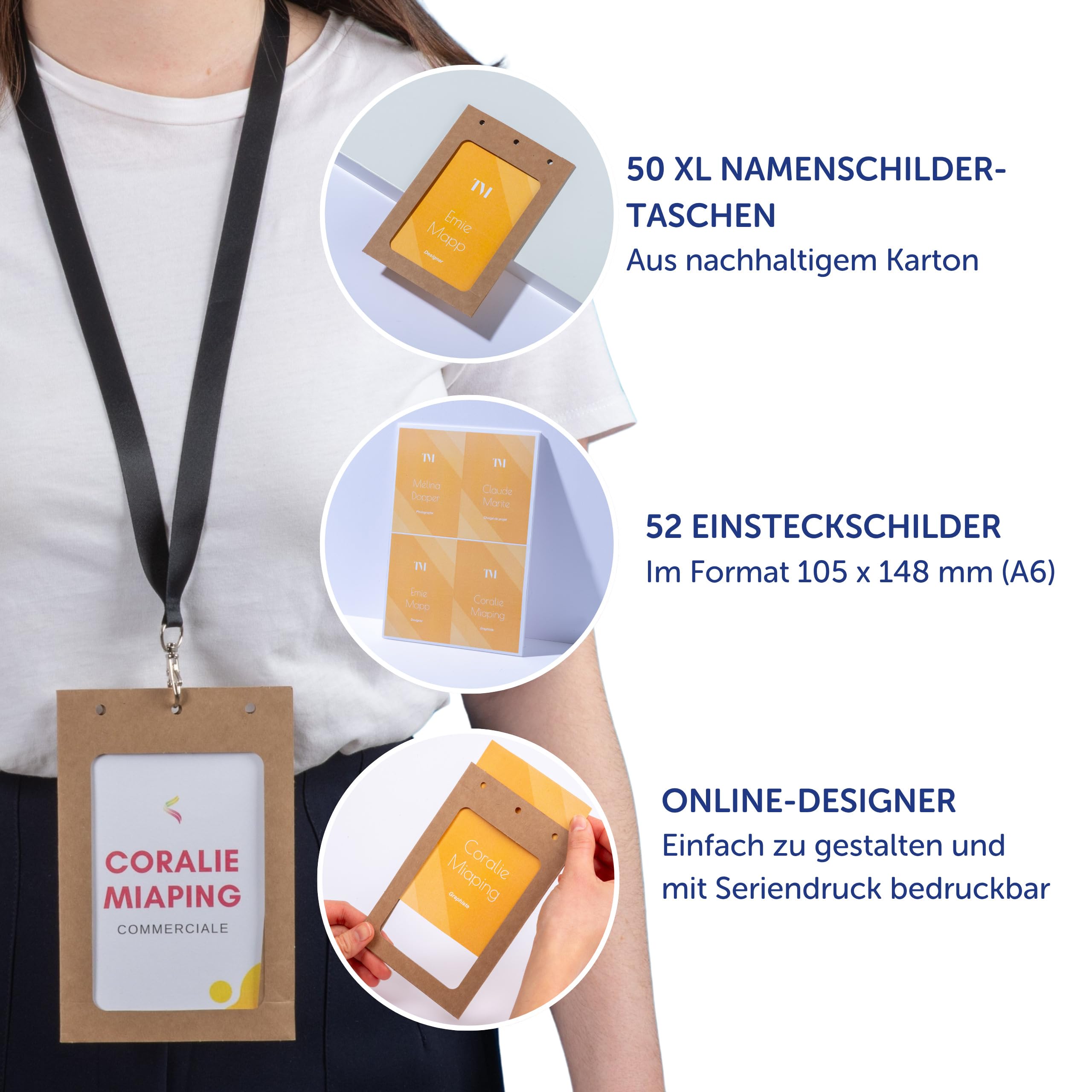 avery-zweckform-4839xl-namensschilder-a6-148x105-mm-50-taschen-52-einsteckkarten image 2