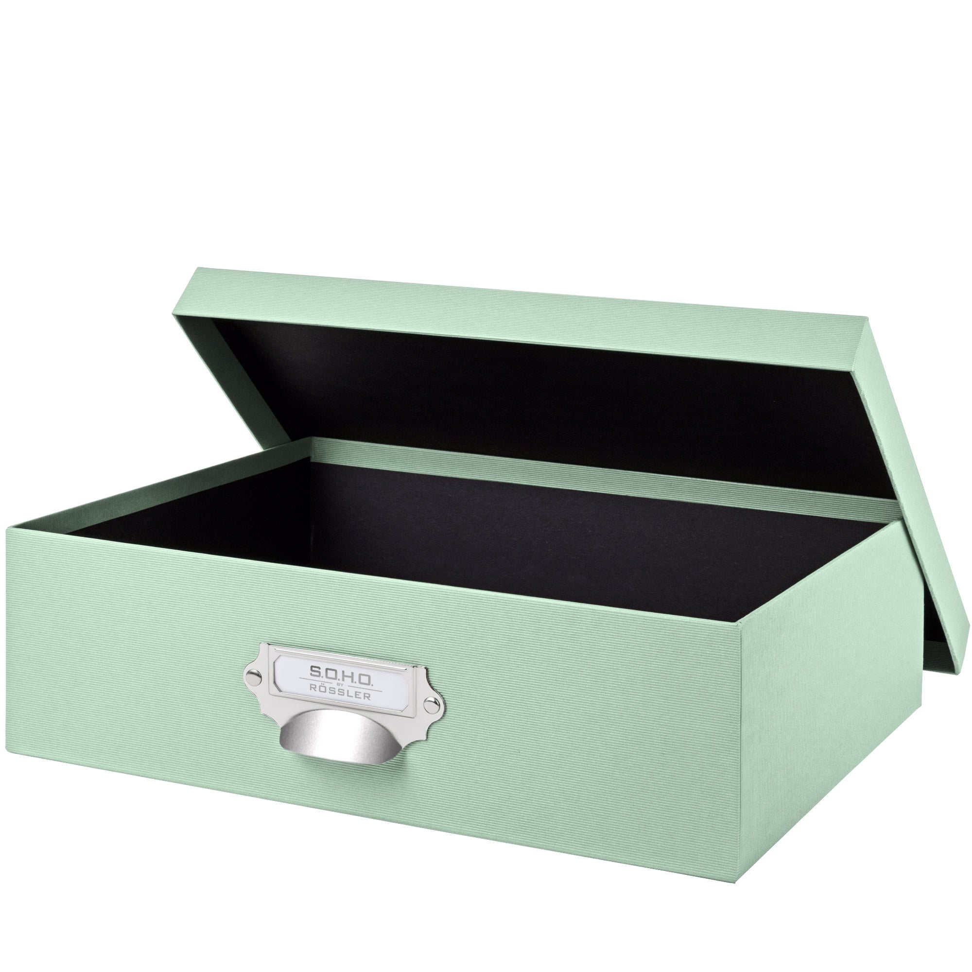 r-ssler-s-o-h-o-aufbewahrungsbox-mit-deckel-a4-mint image 2