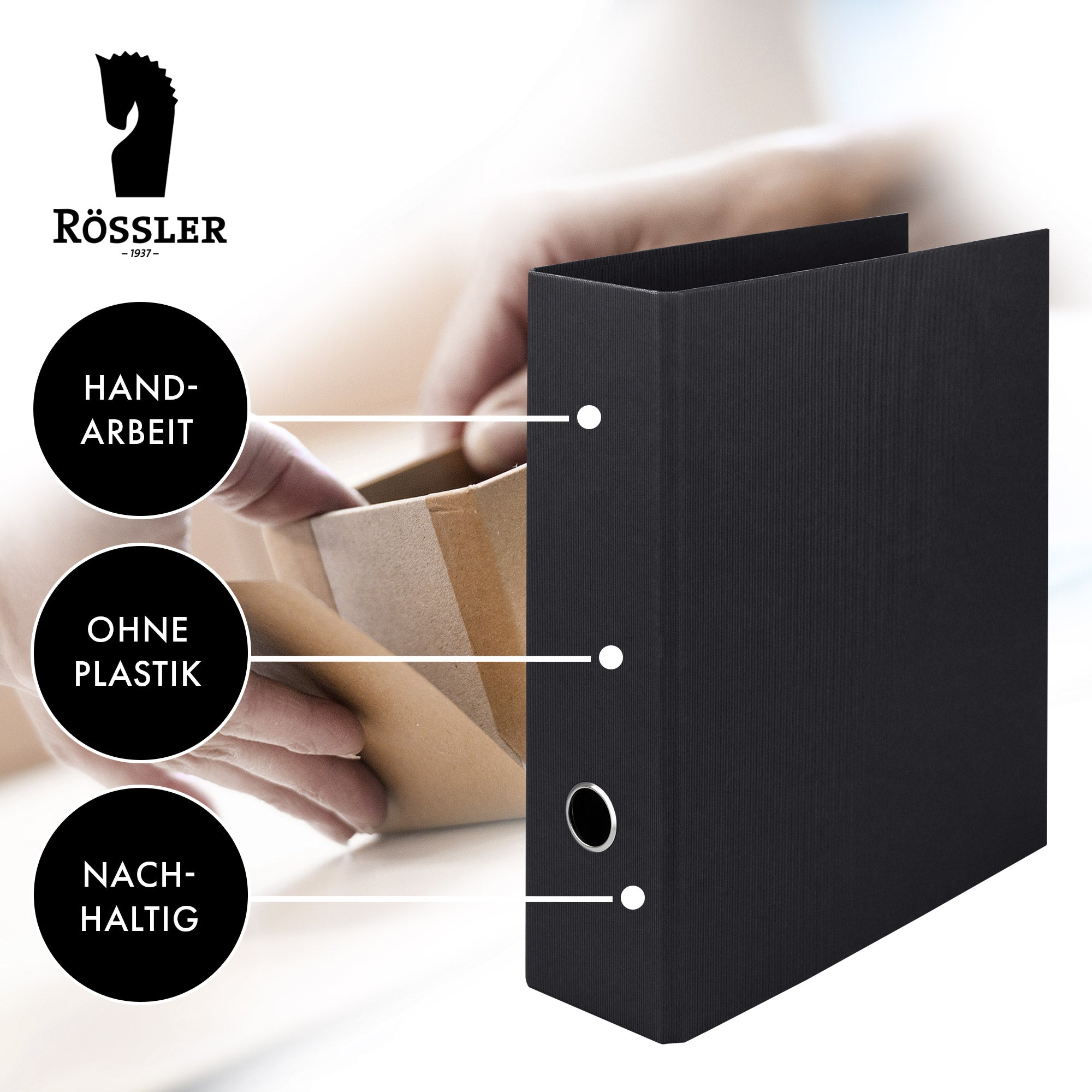 r-ssler-s-o-h-o-ordner-breit-a4-8-5-cm-schwarz-mit-rippenpr-gung image 8