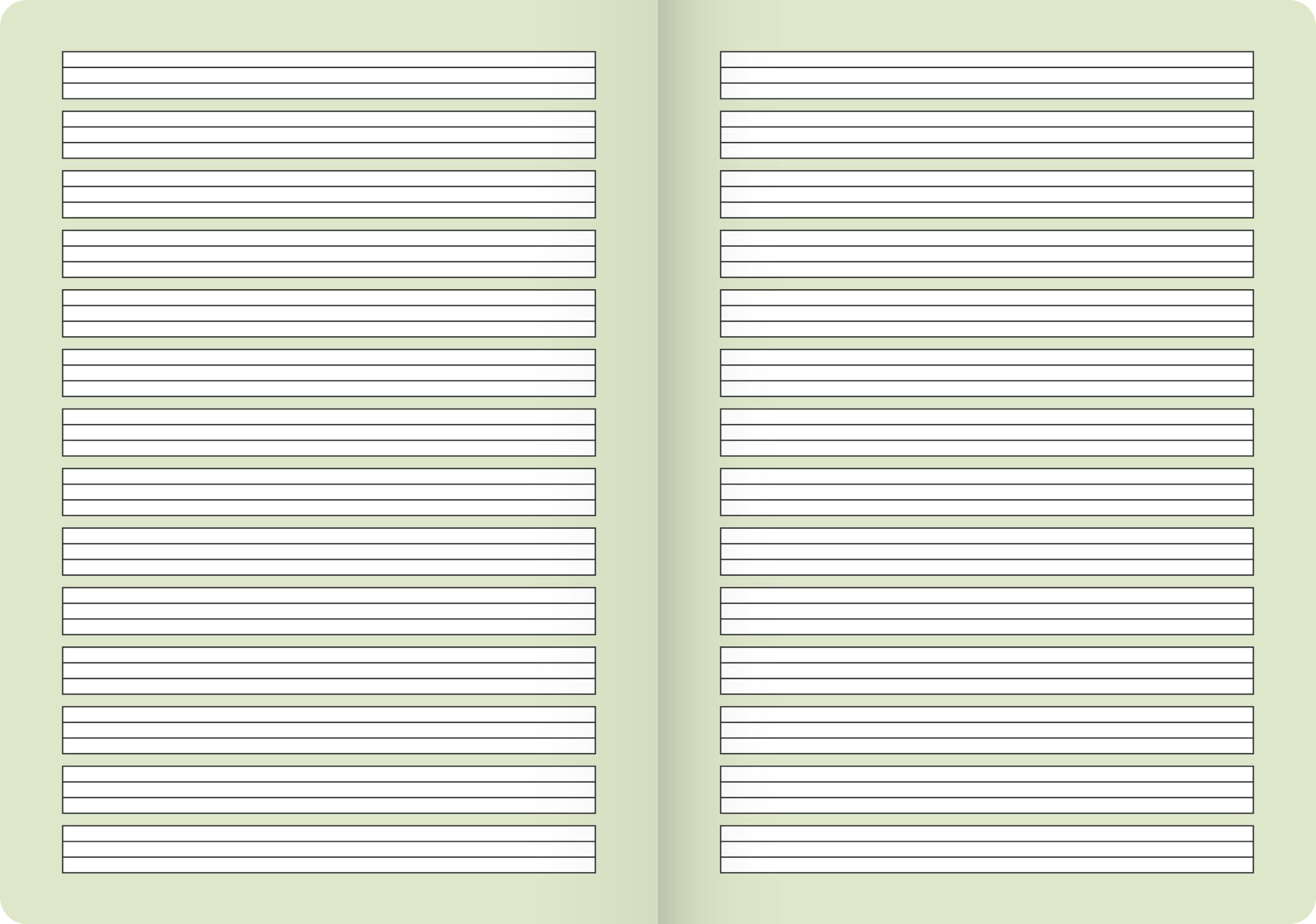 brunnen-104470102-premium-schulheft-din-a4-liniert-lineatur-1-16-blatt image 3