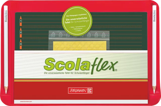 brunnen-schreibtafel-set-a0-scolaflex-265-x-180-mm image 1