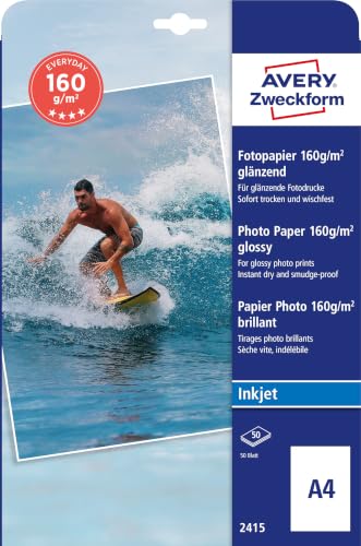 avery-zweckform-2415-everyday-fotopapier-a4-gl-nzend-160-g-m-50-blatt image 6