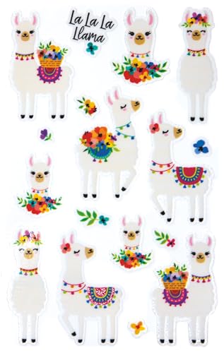 avery-zweckform-z-design-57294-glitter-sticker-lama-16-aufkleber image 7