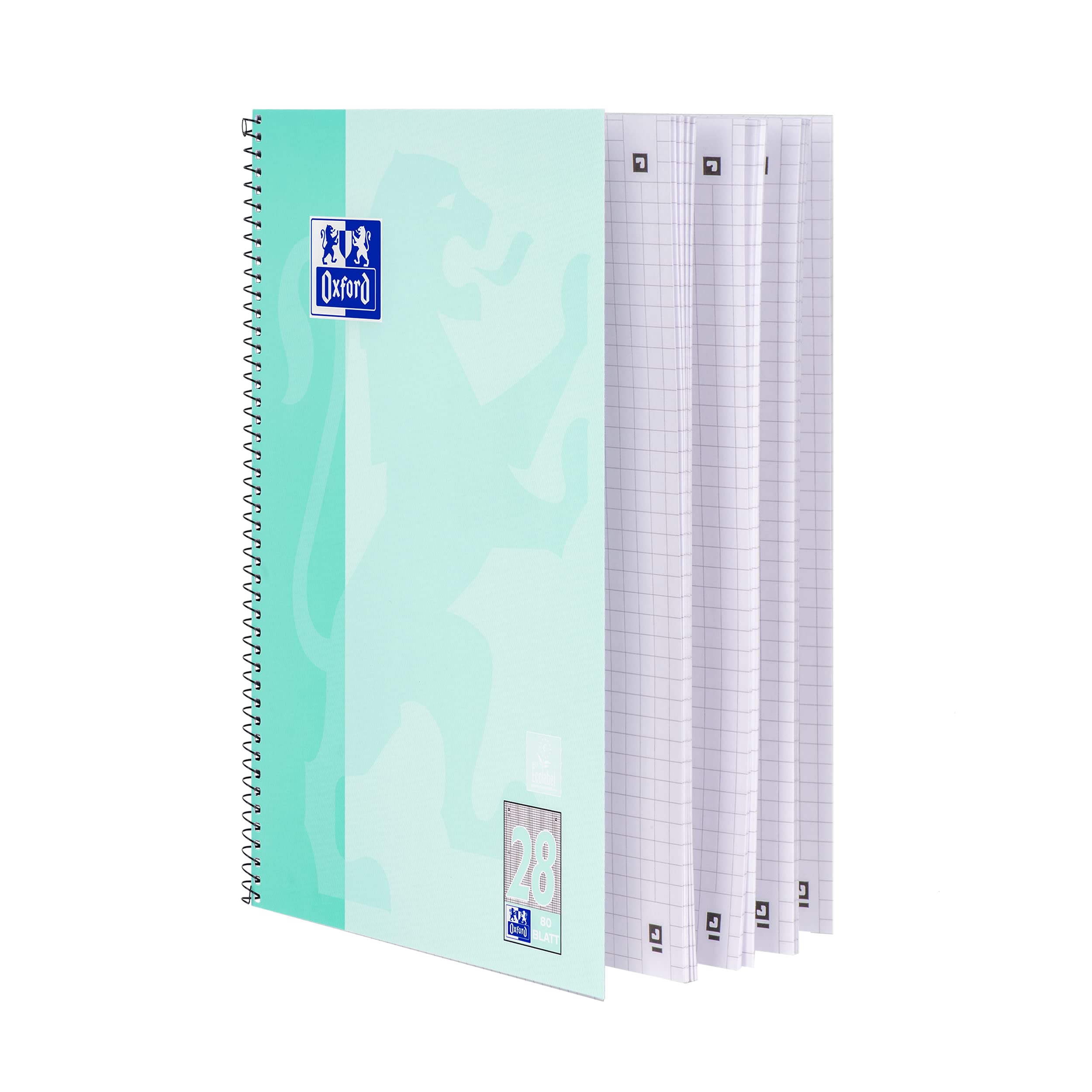 oxford-collegeblock-a4-kariert-80-blatt-mint-5-st-ck image 4
