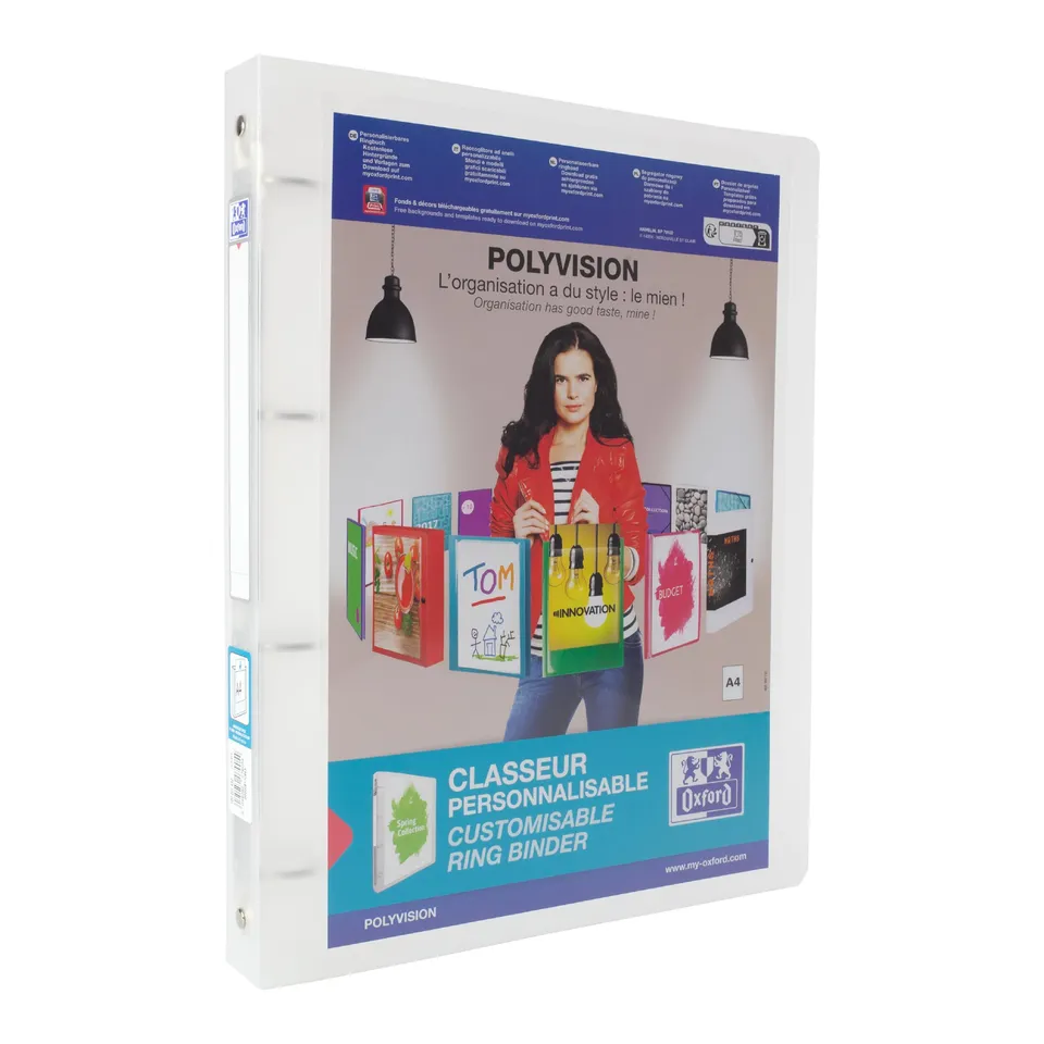 oxford-polyvision-ringbuch-a4-4-ringe-3-cm-r-cken-transparent-farblos image 1