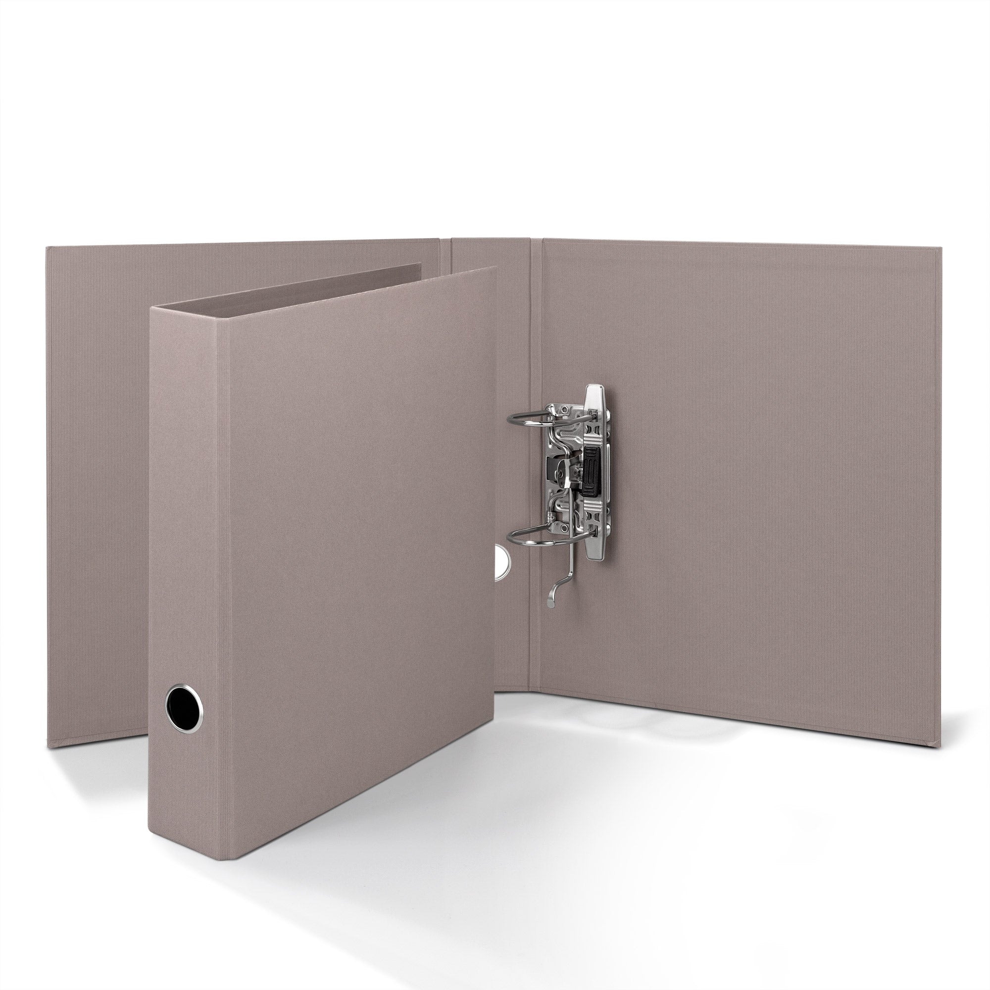 r-ssler-s-o-h-o-ordner-schmal-a4-5-cm-mit-rippenpr-gung-taupe image 3