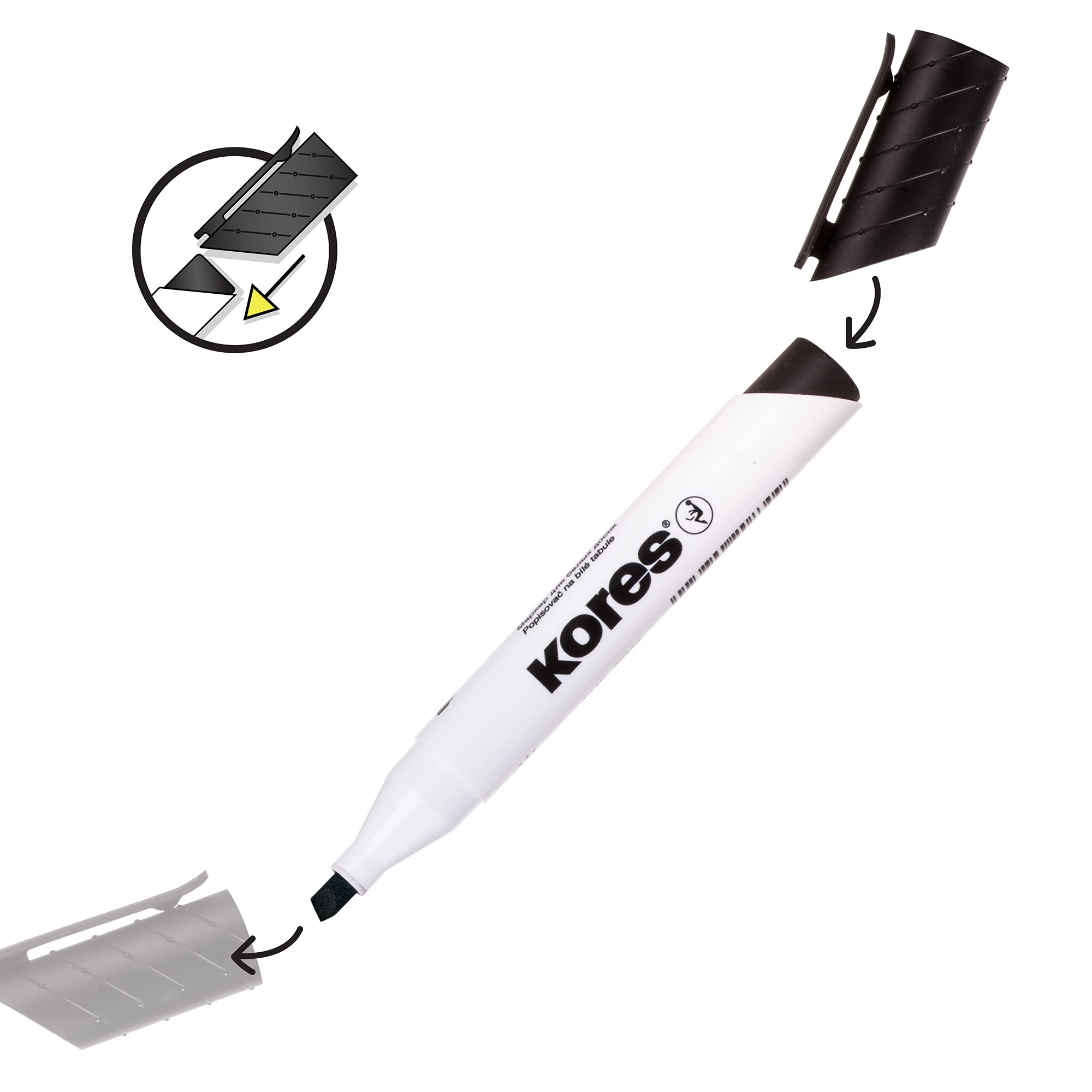 kores-k-marker-xw2-whiteboard-marker-set-4-farben-mit-keilspitze image 7
